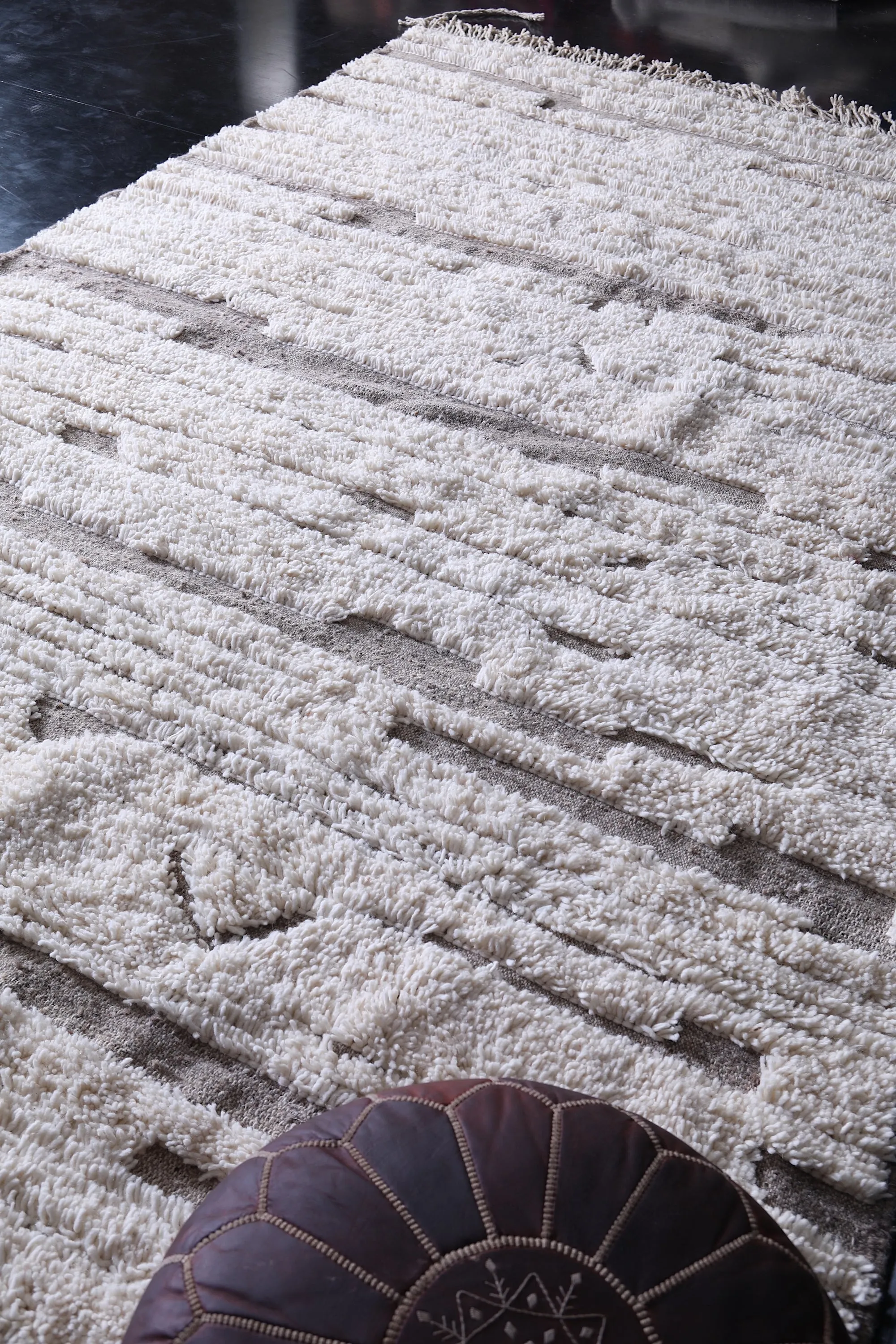 Contemporary rug - Custom Berber rug - Wool rug
