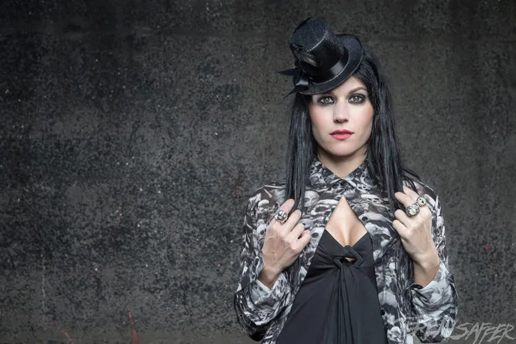 Cristina Scabbia - Fashion - Signed Limited Edition Metallic Print