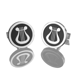 CUFFLINKS - “LYRE LEVIIM”