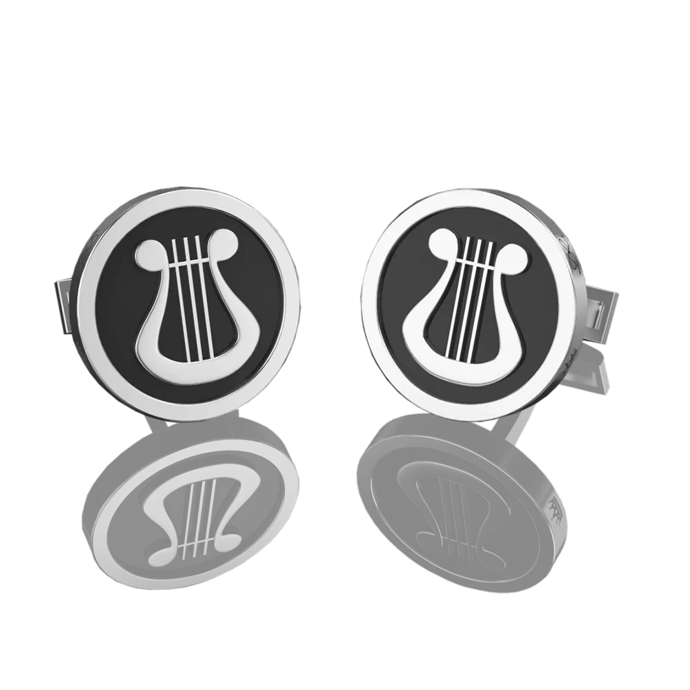 CUFFLINKS - “LYRE LEVIIM”