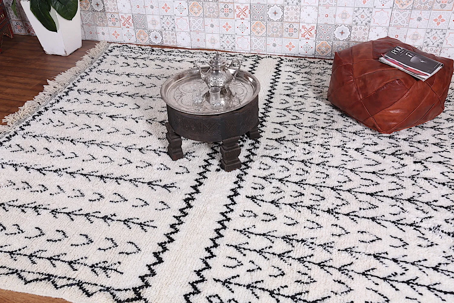 Custom Beni ourain rug - Wool rug- Berber rug