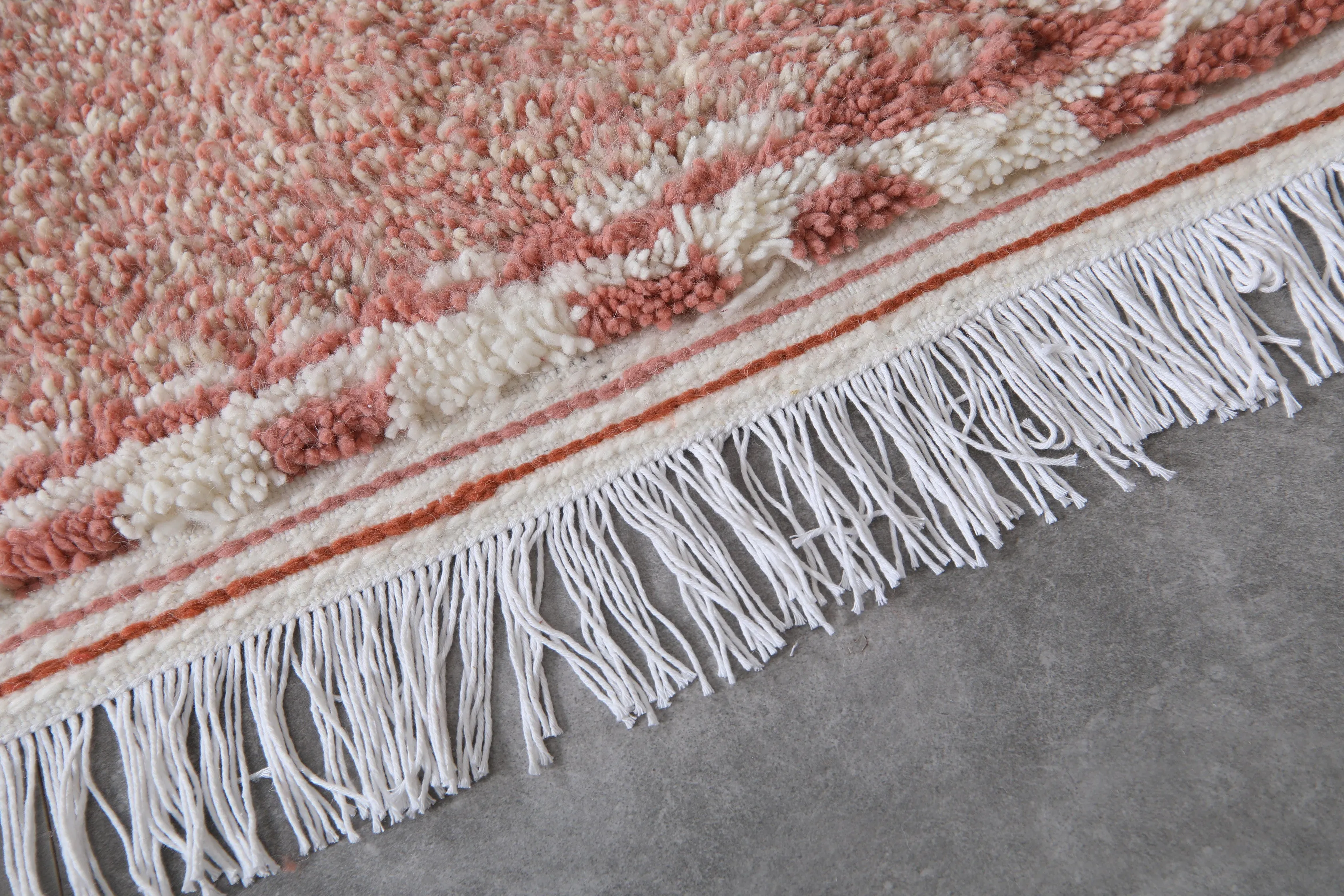 Custom Handmade berber rug - Moroccan berber rug Peach