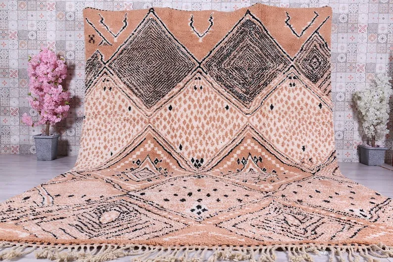 Custom Moroccan Carpet - Handmade Berber Azilal Rug