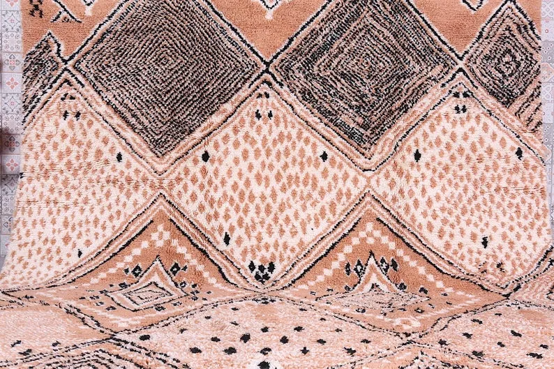 Custom Moroccan Carpet - Handmade Berber Azilal Rug