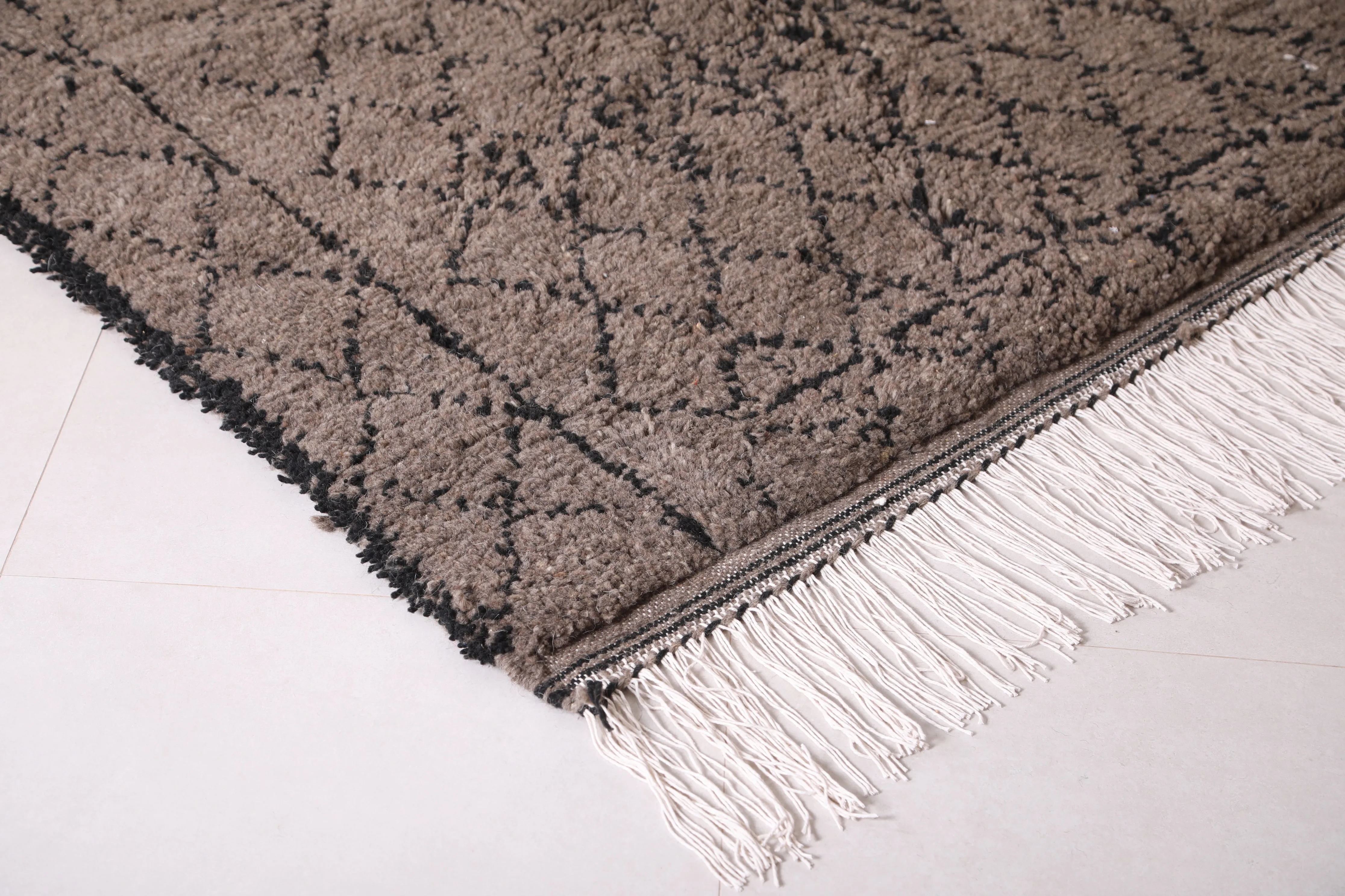 Custom Moroccan rug - Wool berber carpet rug - Beni rug