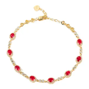 Diamond and Ruby Bracelet