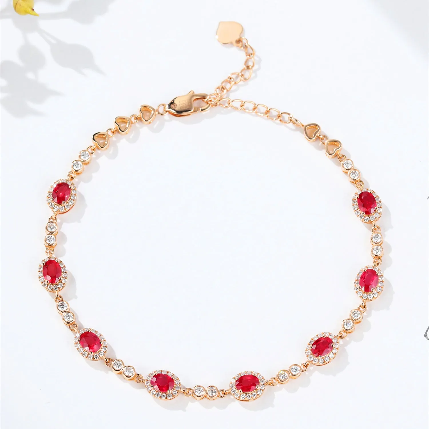 Diamond and Ruby Bracelet