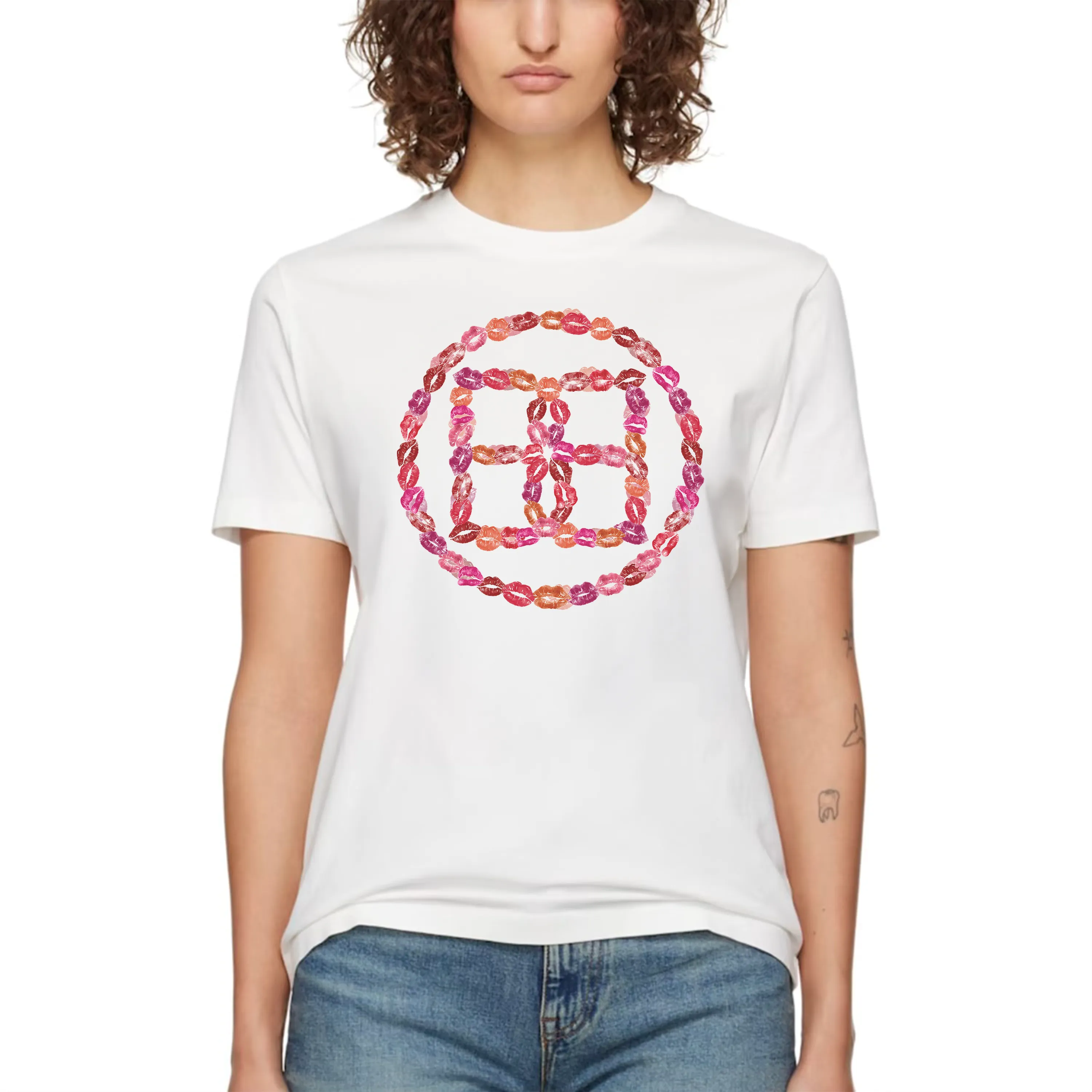 DOUBLE B KISS TEE