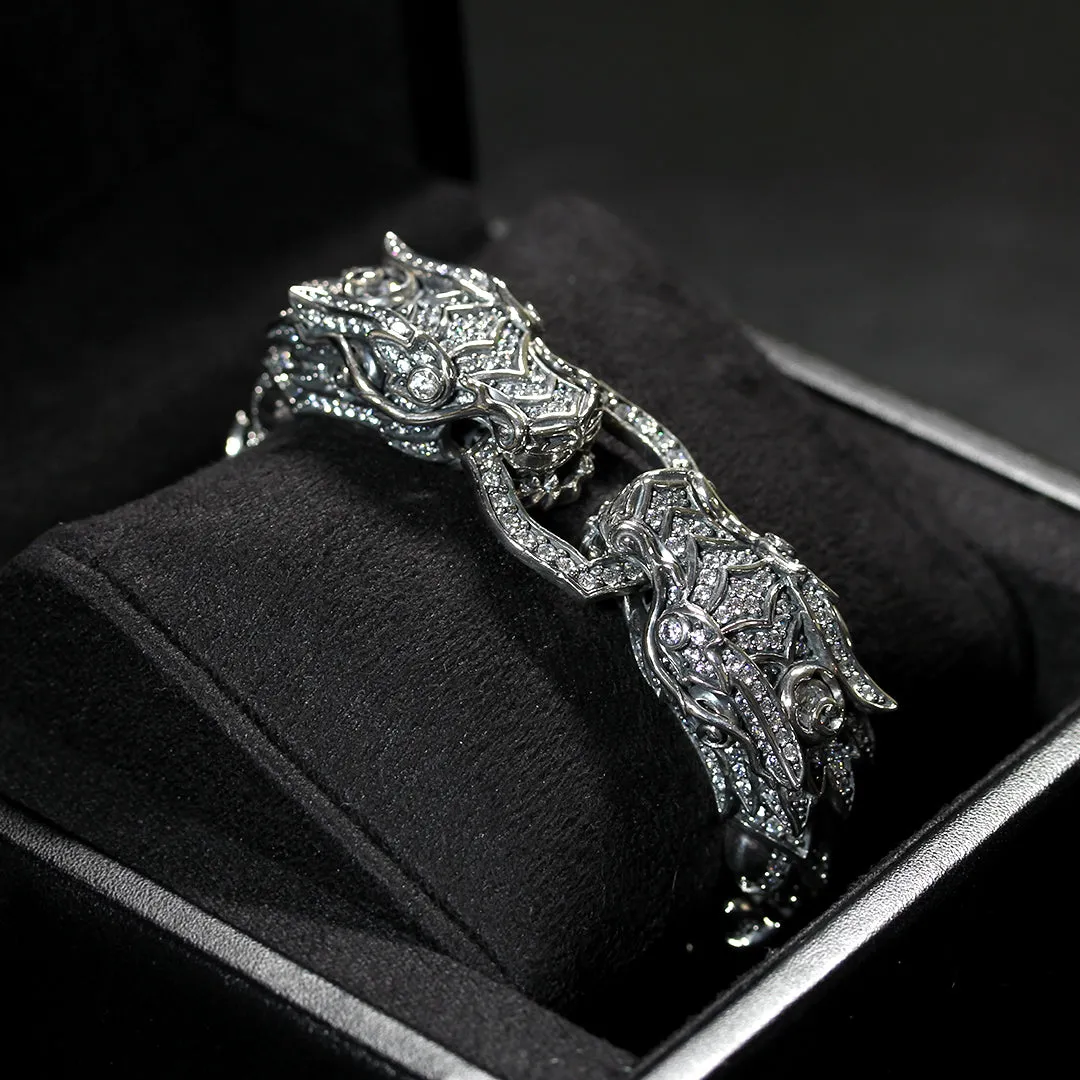 Double Dragon King Jubilee Bracelet