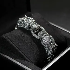 Double Dragon King Jubilee Bracelet