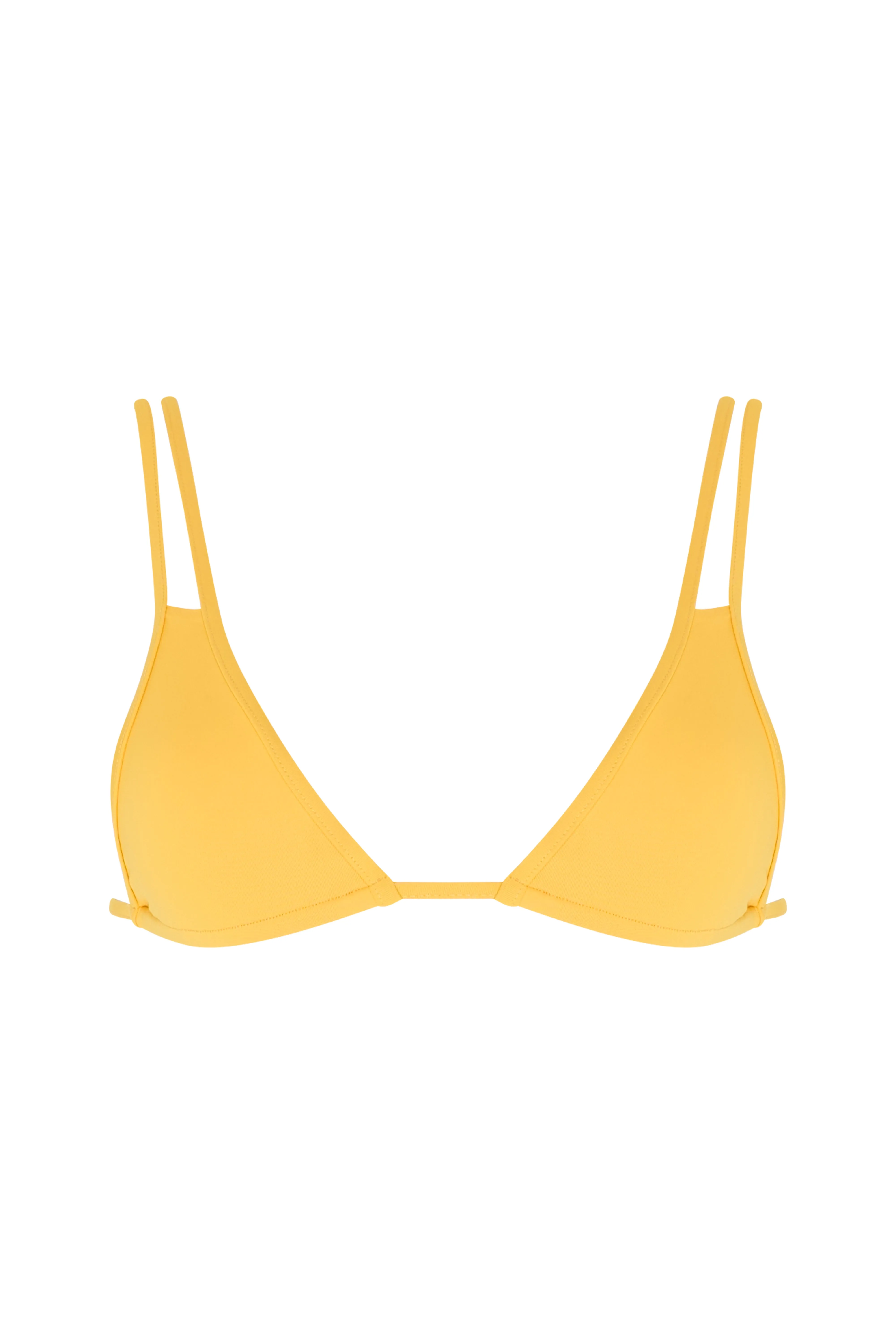 Double Strap Bikini Top - Daffodil
