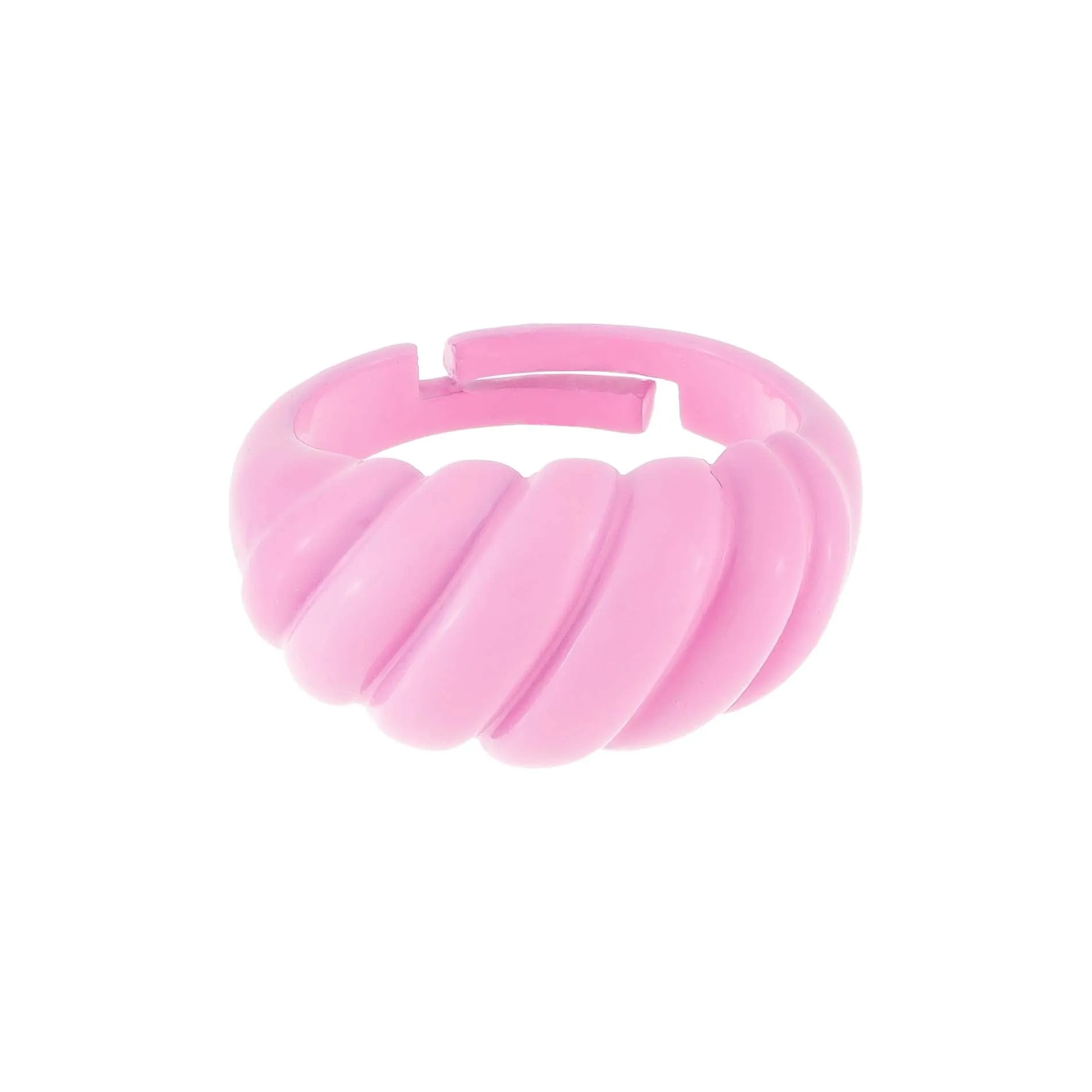 Enamel Braided Dome Ring