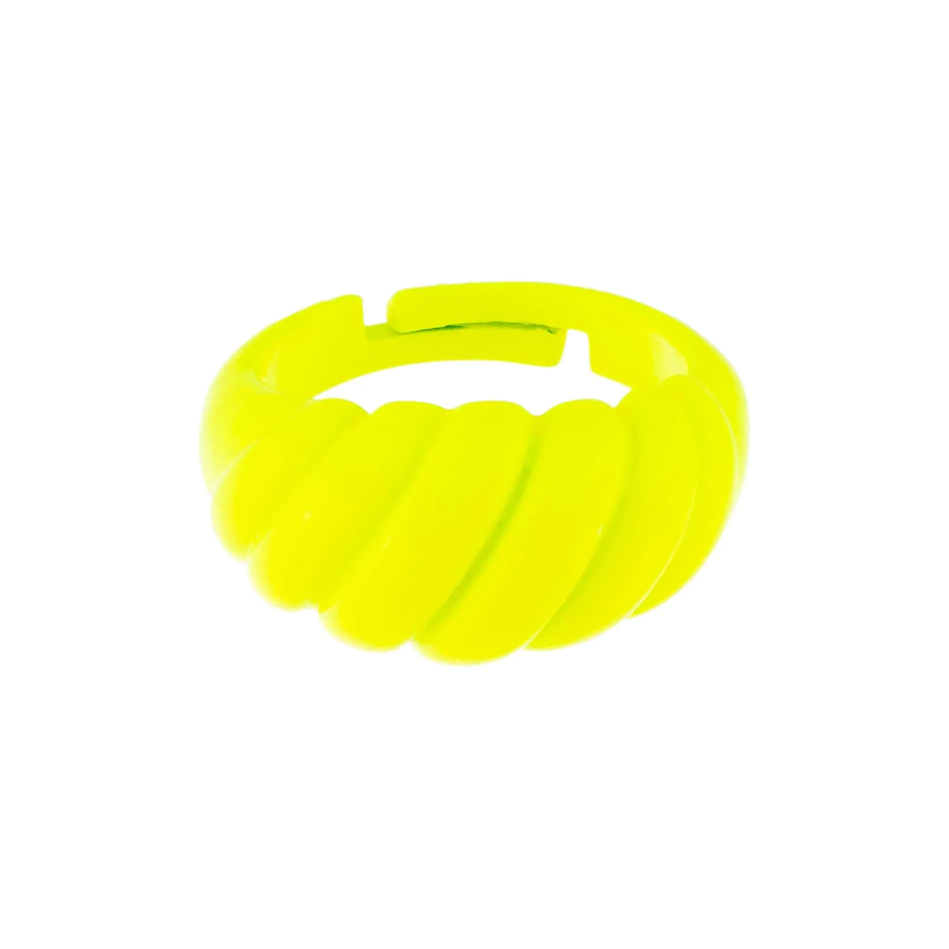 Enamel Braided Dome Ring
