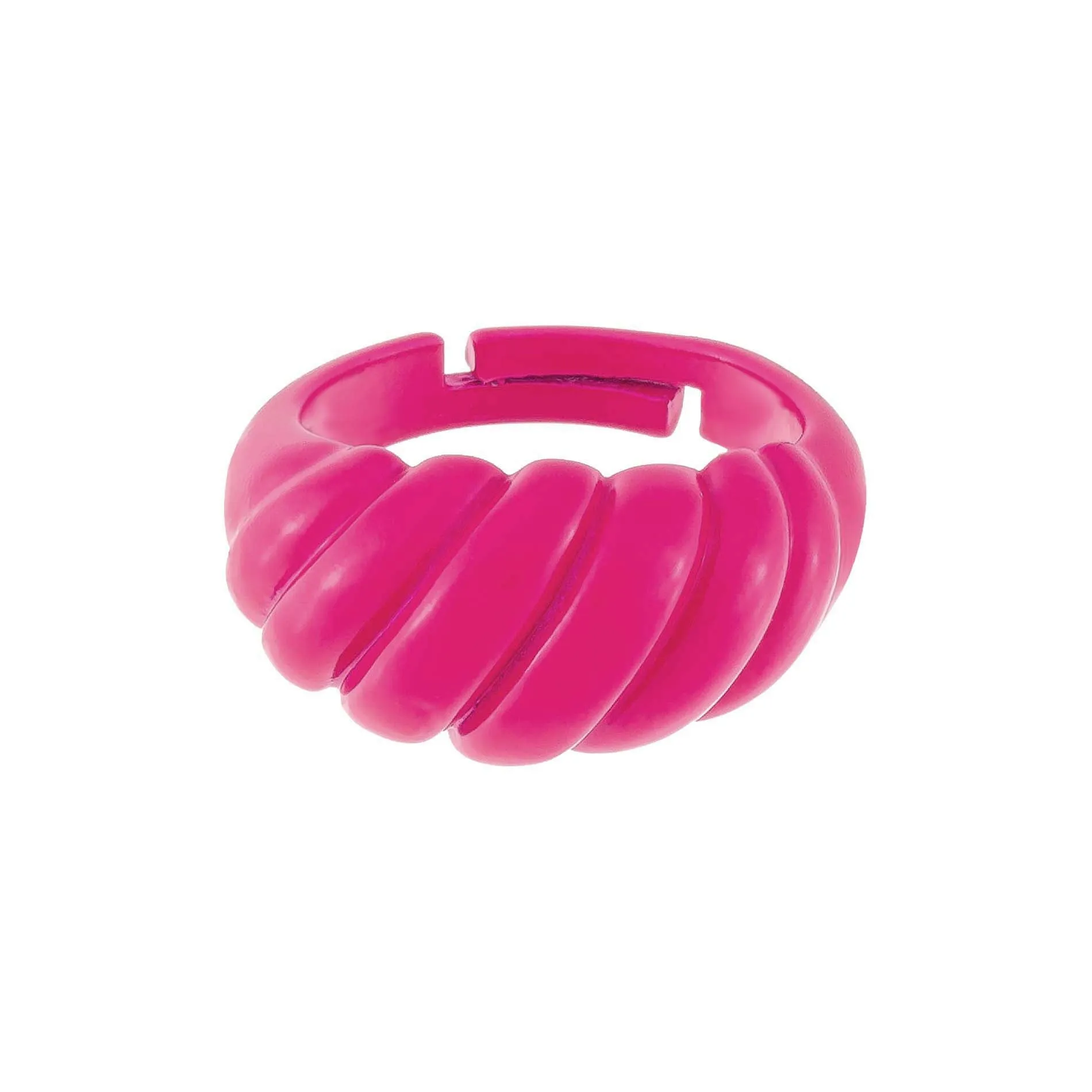 Enamel Braided Dome Ring