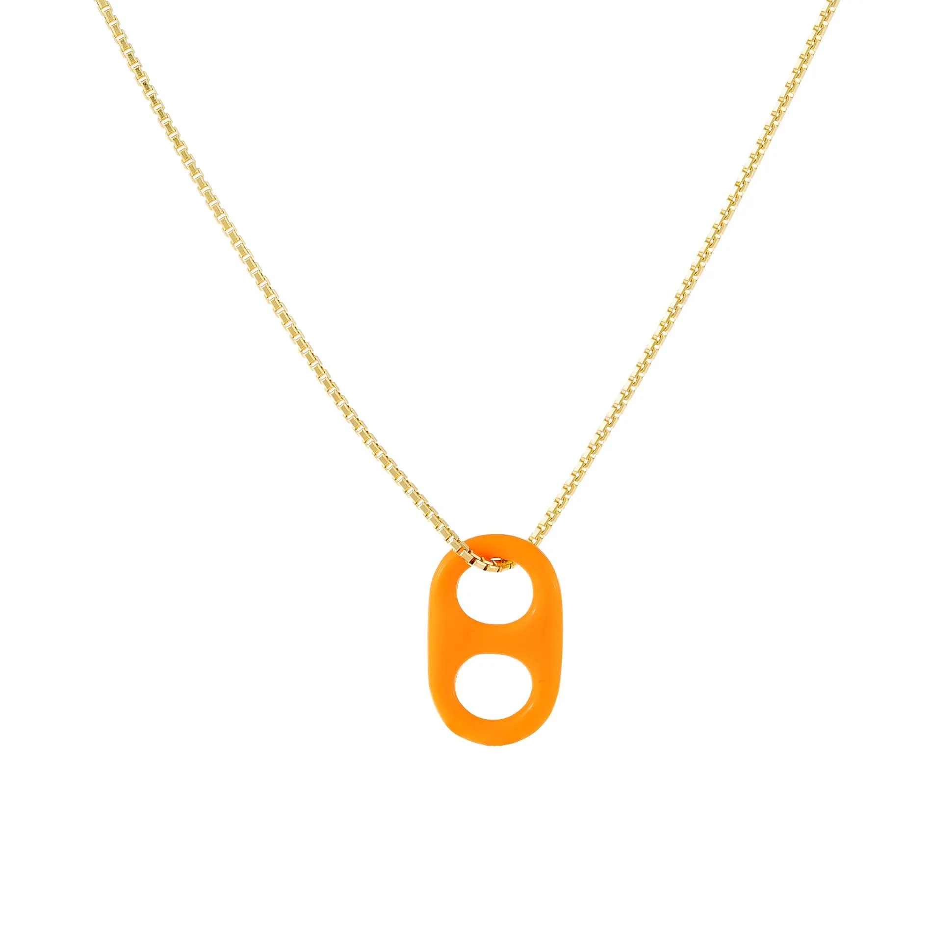 Enamel Soda Can Top Necklace