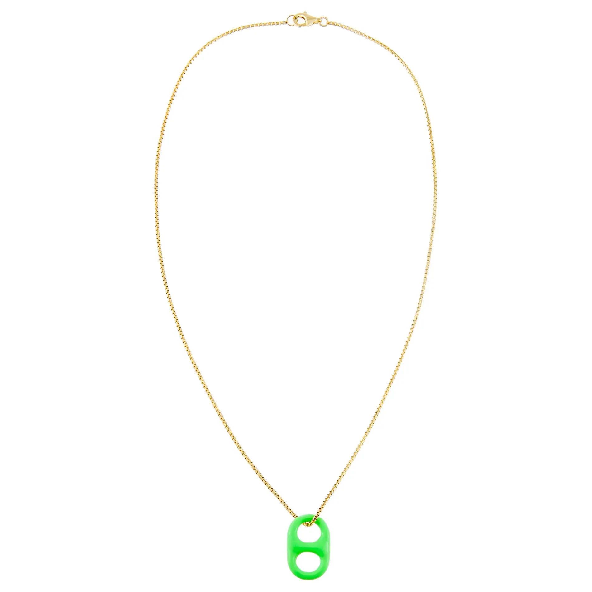Enamel Soda Can Top Necklace