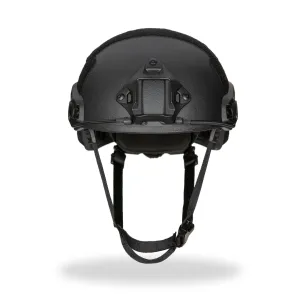 Exec Defense High-Cut Style Level III-A Ballistic Resistant Helmet w/ Side Rails and Front Mount