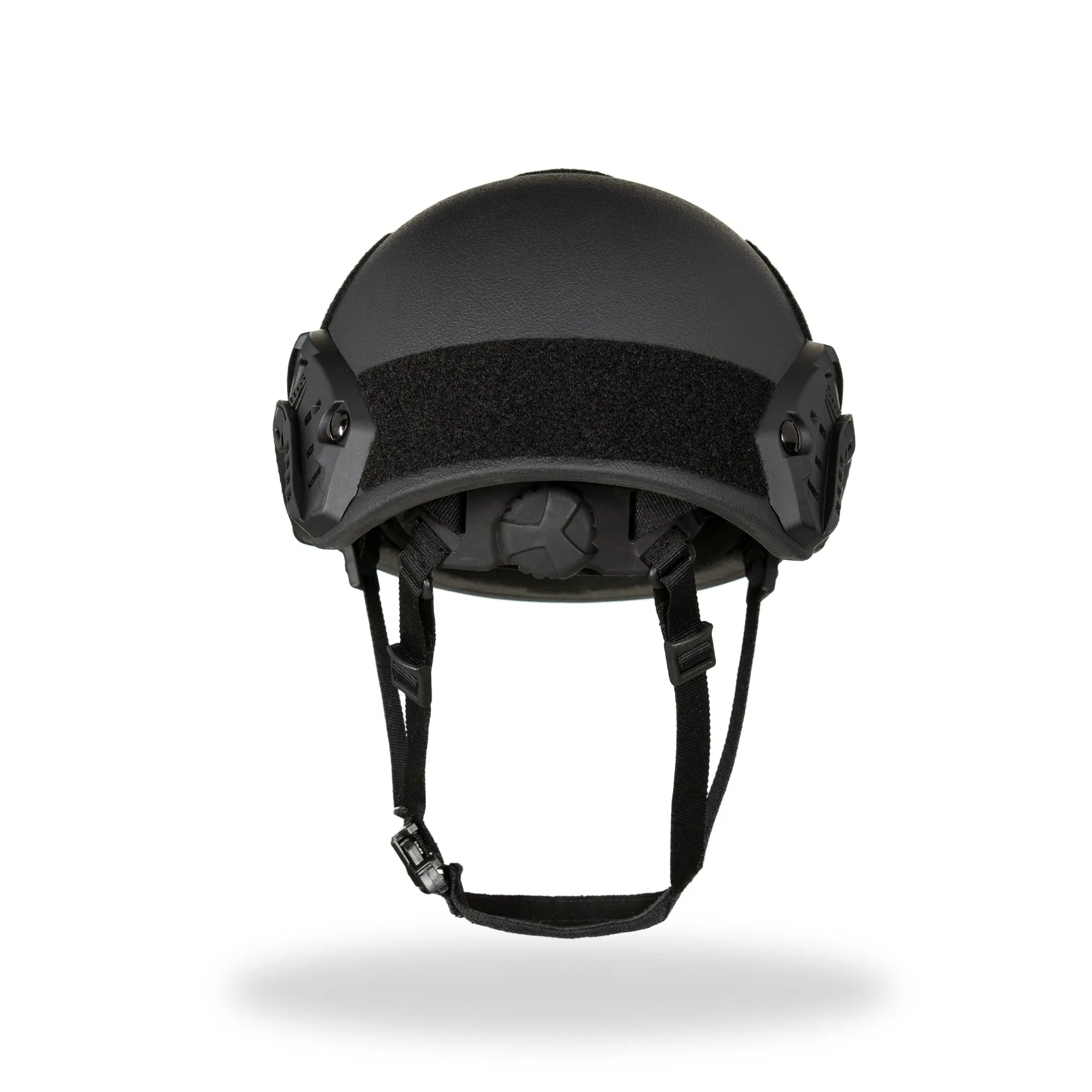 Exec Defense High-Cut Style Level III-A Ballistic Resistant Helmet w/ Side Rails and Front Mount