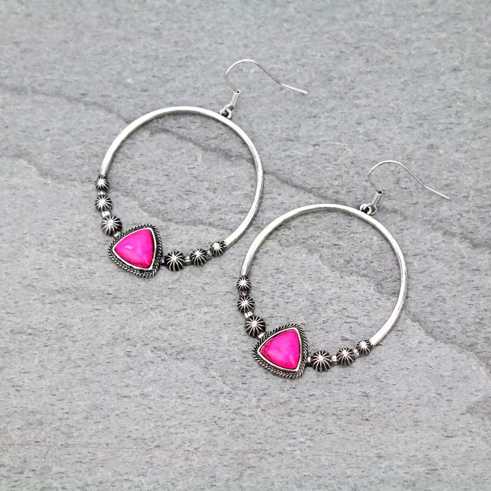 Fran Fashion Hoop Earrings