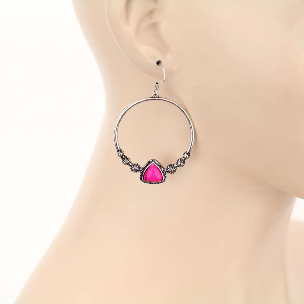 Fran Fashion Hoop Earrings