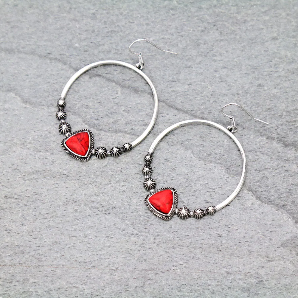 Fran Fashion Hoop Earrings