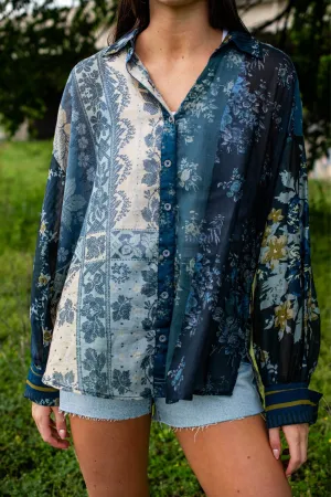 Free People: Flower Patch Top