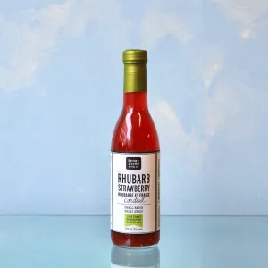 Frost Bite Syrup Co Rhubarb Strawberry Cordial 375ml
