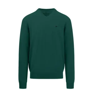 Fynch Hatton Superfine Cotton V-Neck