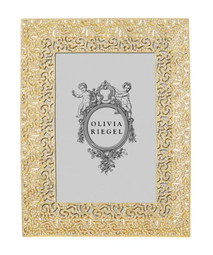 Gold Biarrtiz  5" x 7" Frame by Olivia Riegel