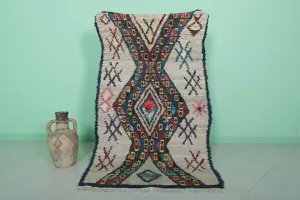 Handmade Azilal Rug 3.5 x 5.9 ft - Moroccan Wool Rug