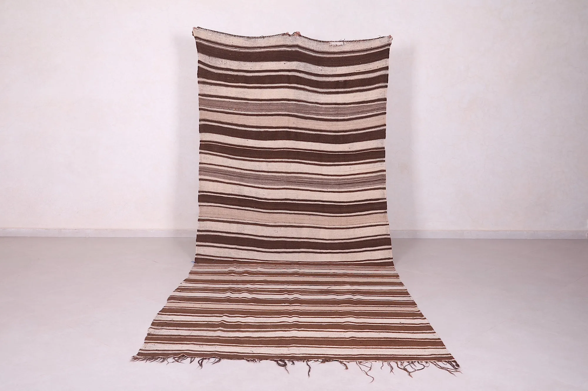 Handmade Long Kilim Rug - 5.1 FT X 12.1 FT | Artisan Masterpiece