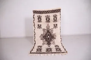 Handmade Wool Rug – 3.4 x 6.6 ft Authentic Moroccan Rug