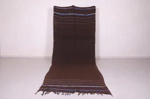 Handwoven Berber Kilim - 4.7 FT X 13 FT | Moroccan Long Rug