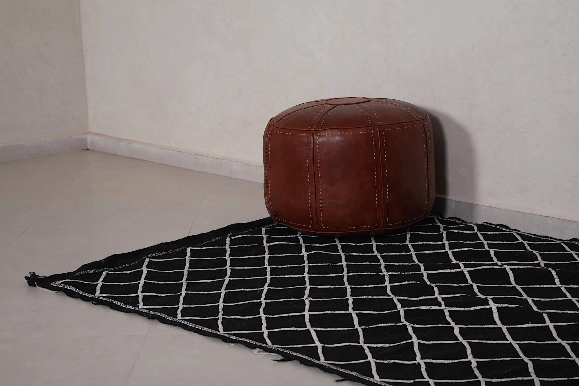 Handwoven Moroccan Rug - 4.5 FT X 7.2 FT