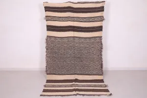 Handwoven Moroccan Rug Kilim - 4.5 FT X 8.4 FT | Artisan Design