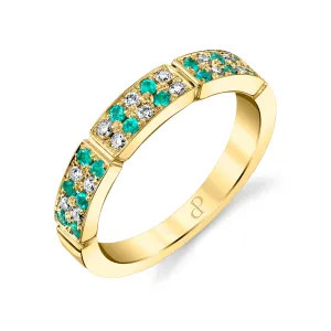 Heavenly - 18K Yellow Gold Natural Paraiba Tourmaline Ring