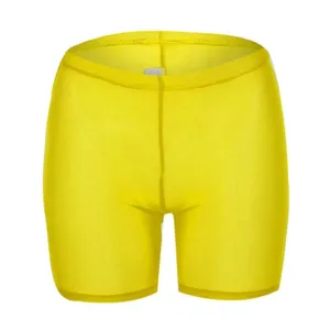 High waist women swimwear hot shorts Summer beachwear bikini mesh cover up Transparent swimsuit female Swimming bahing Suit 2019