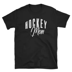 Hockey Mom T Shirt Black Hockey Game Gift T Shirt for Sporty Mums