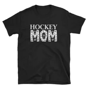 Hockey Mom T Shirt Black Unisex Hockey Mom T Shirt Sporty Mom Tee