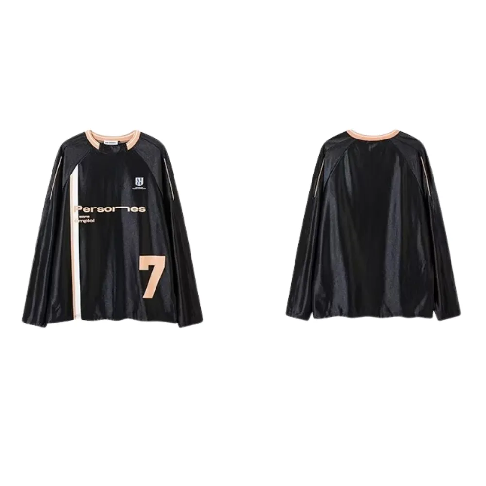 Hockey Reflective Raglan Sweatshirt