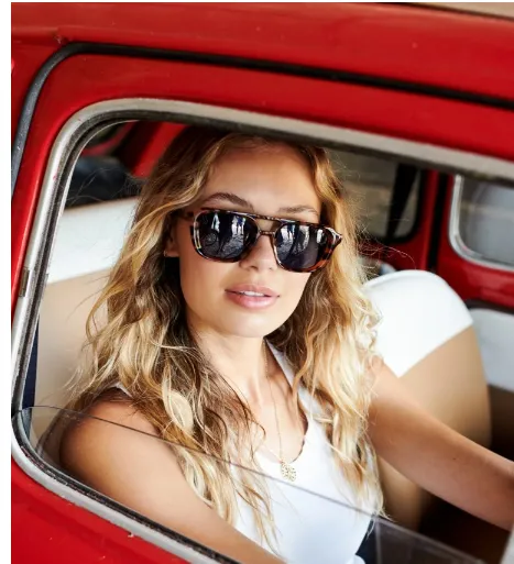 I-Sea Ruby Tort/Navy Polarized Lens