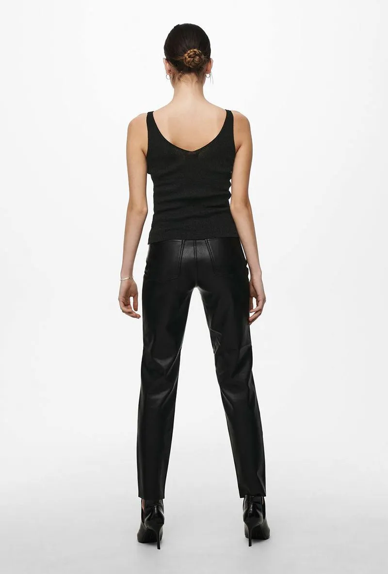 JDY BODILLA LUREX SL KNIT TOP