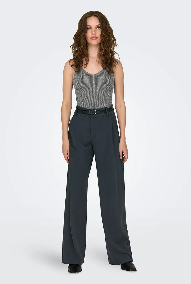 JDY BODILLA LUREX SL KNIT TOP
