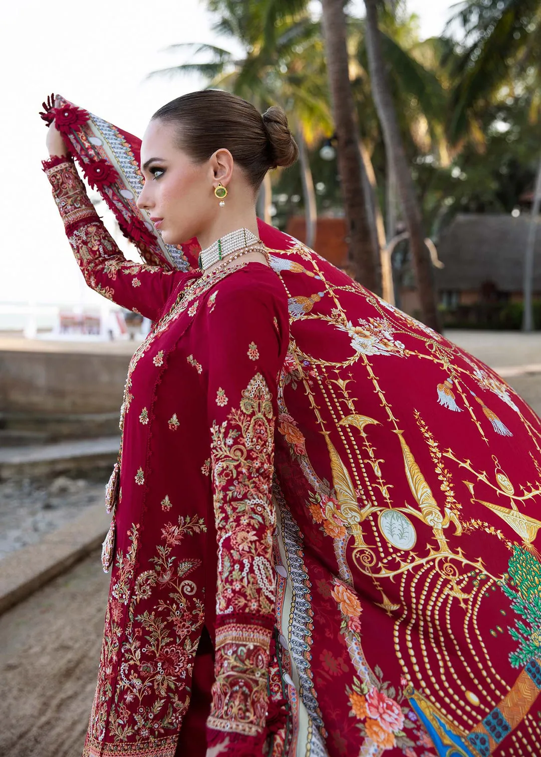 KANWAL MALIK | SAREEN | ROSE