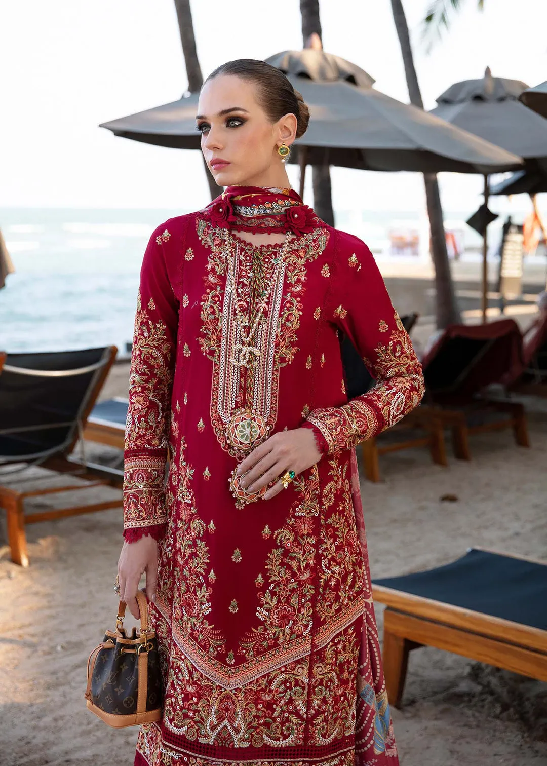 KANWAL MALIK | SAREEN | ROSE
