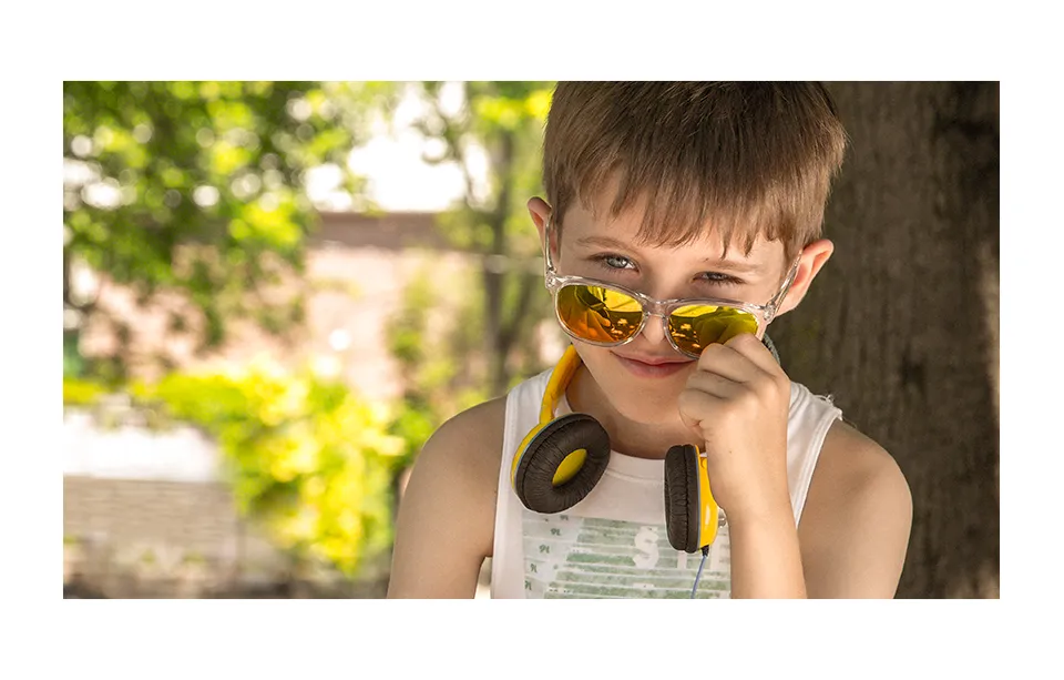 Kids Crystal x Neon Yellow