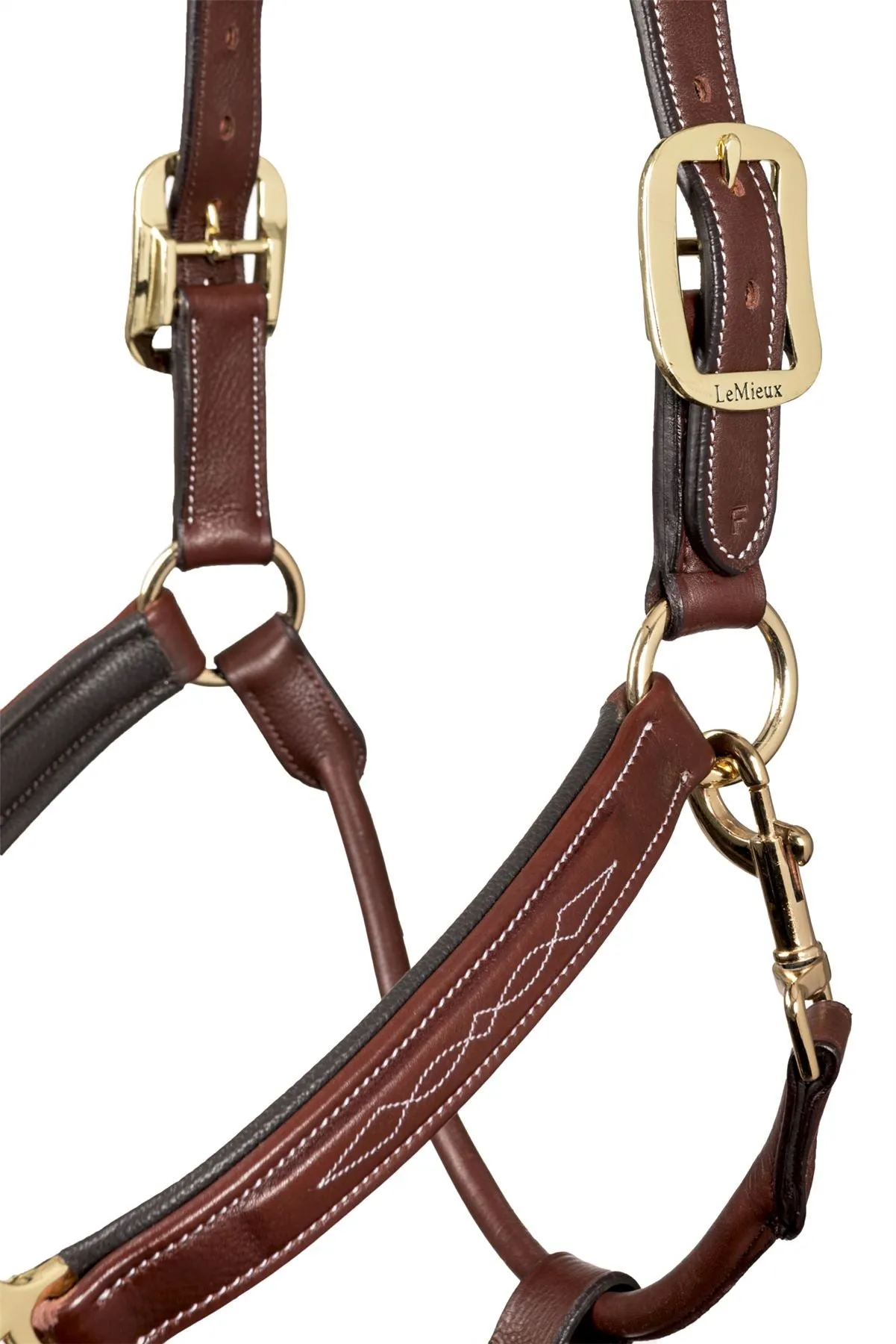LeMieux Stitched Leather Headcollar