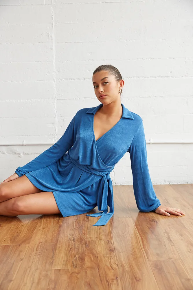 Luna Wrap Mini Dress