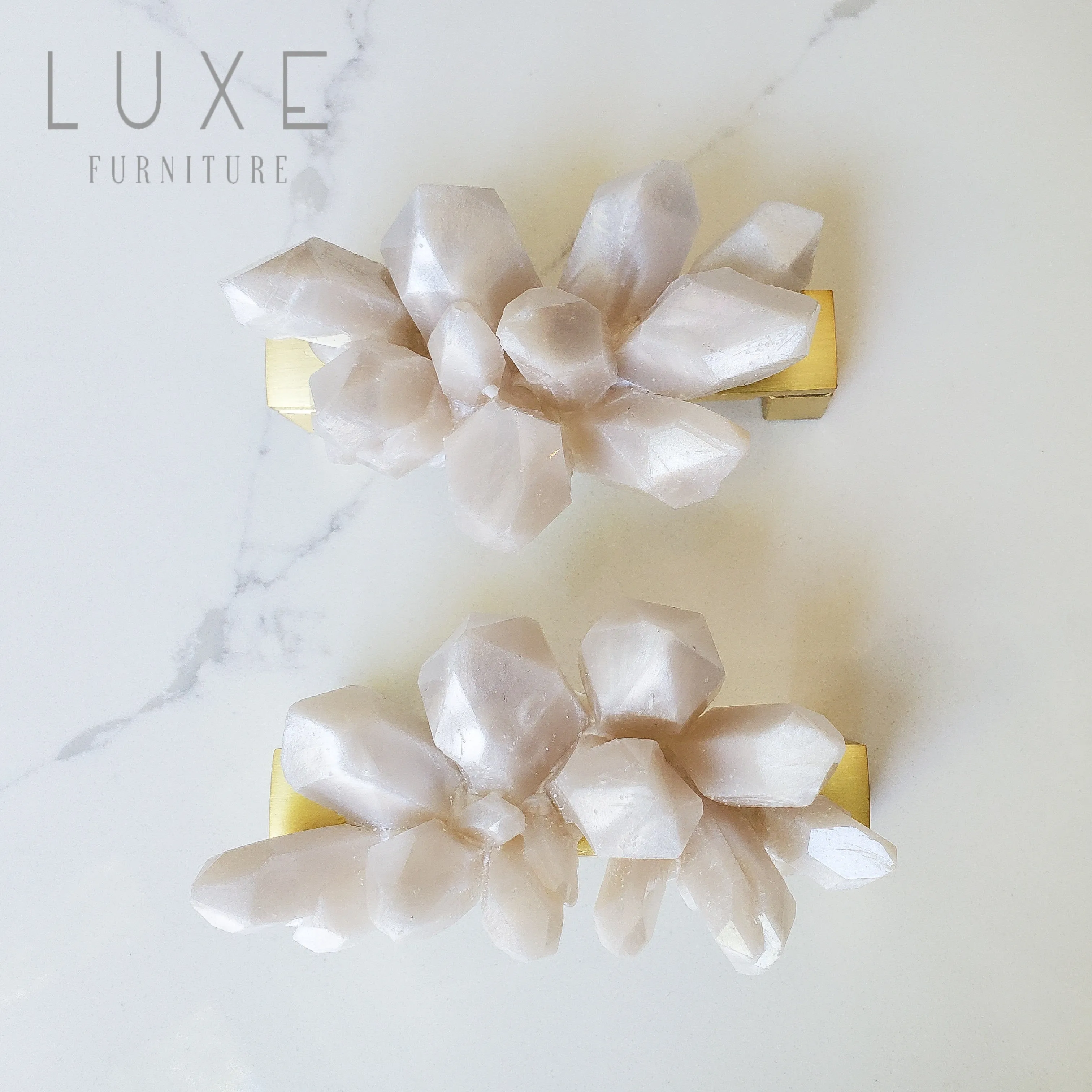 Luxe Crystal Point Pulls