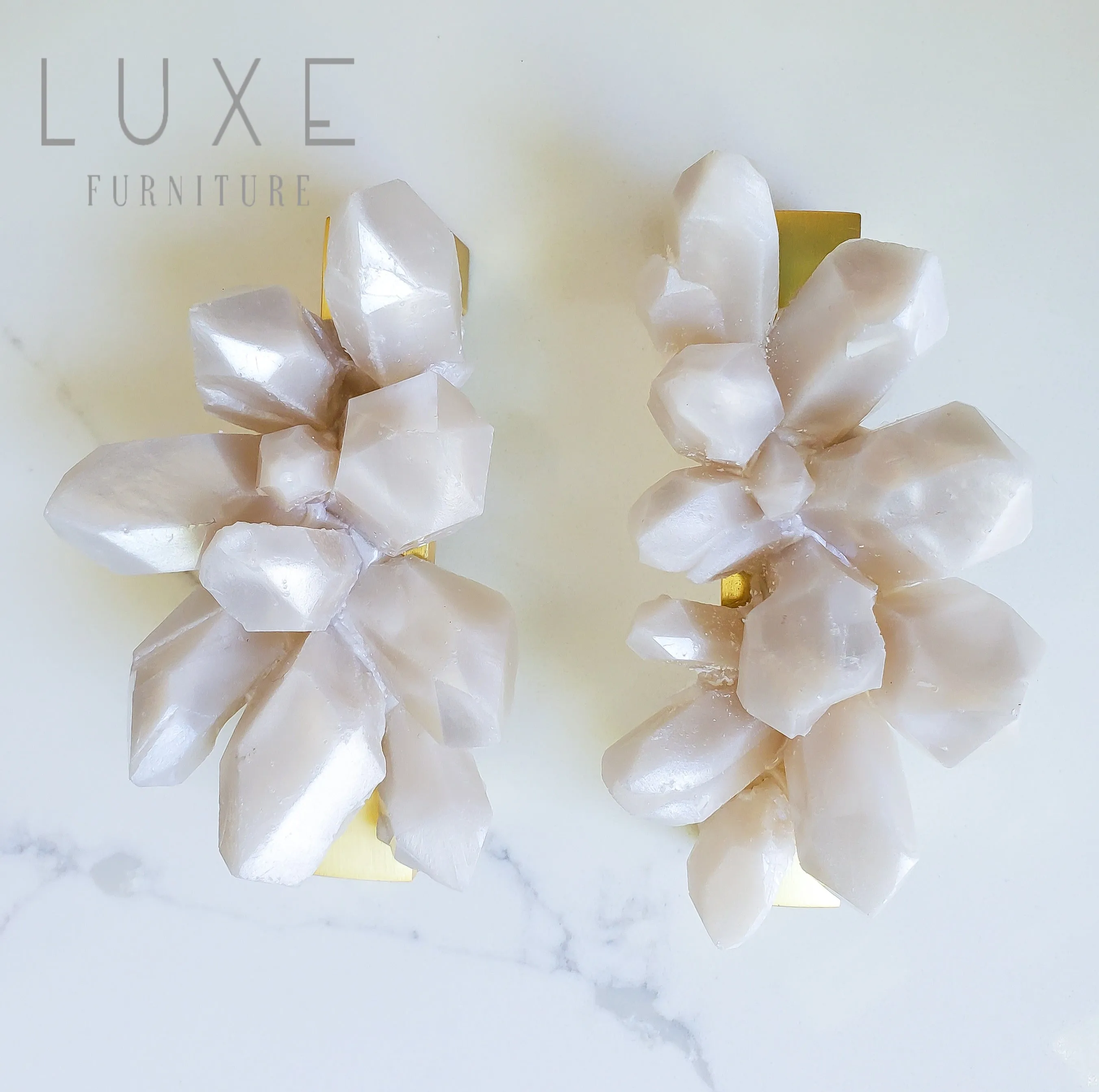 Luxe Crystal Point Pulls